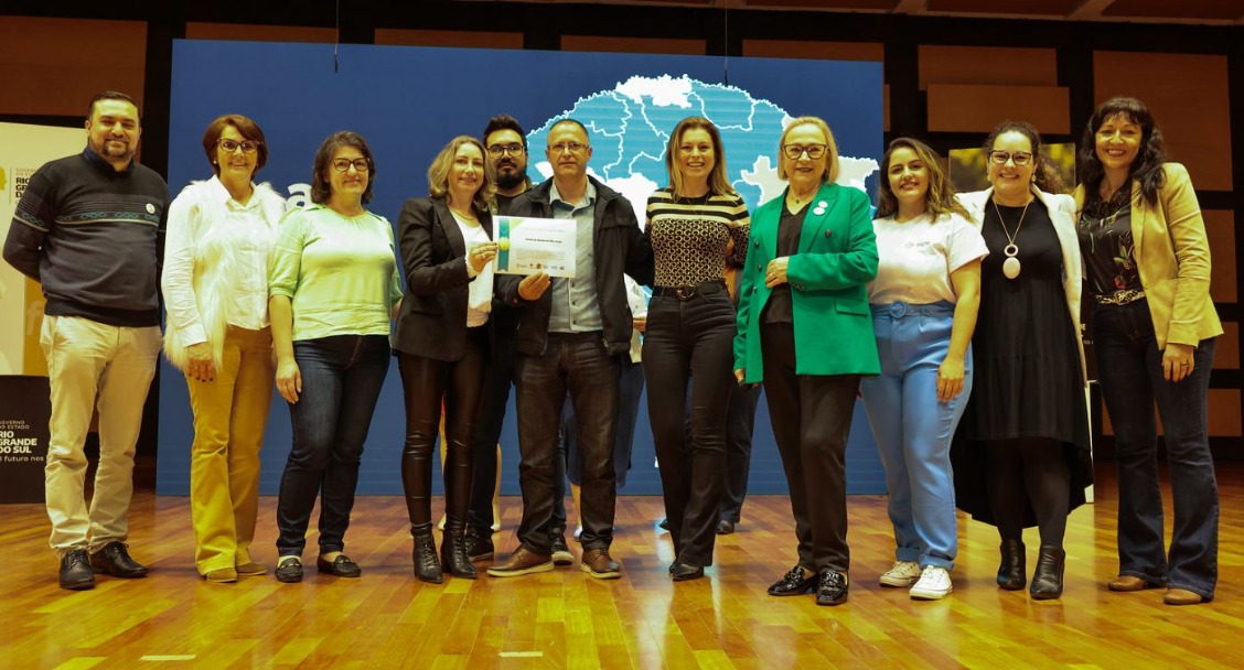 ENTREGA DO  SELO OURO UBS AMIGA DO IDOSO.